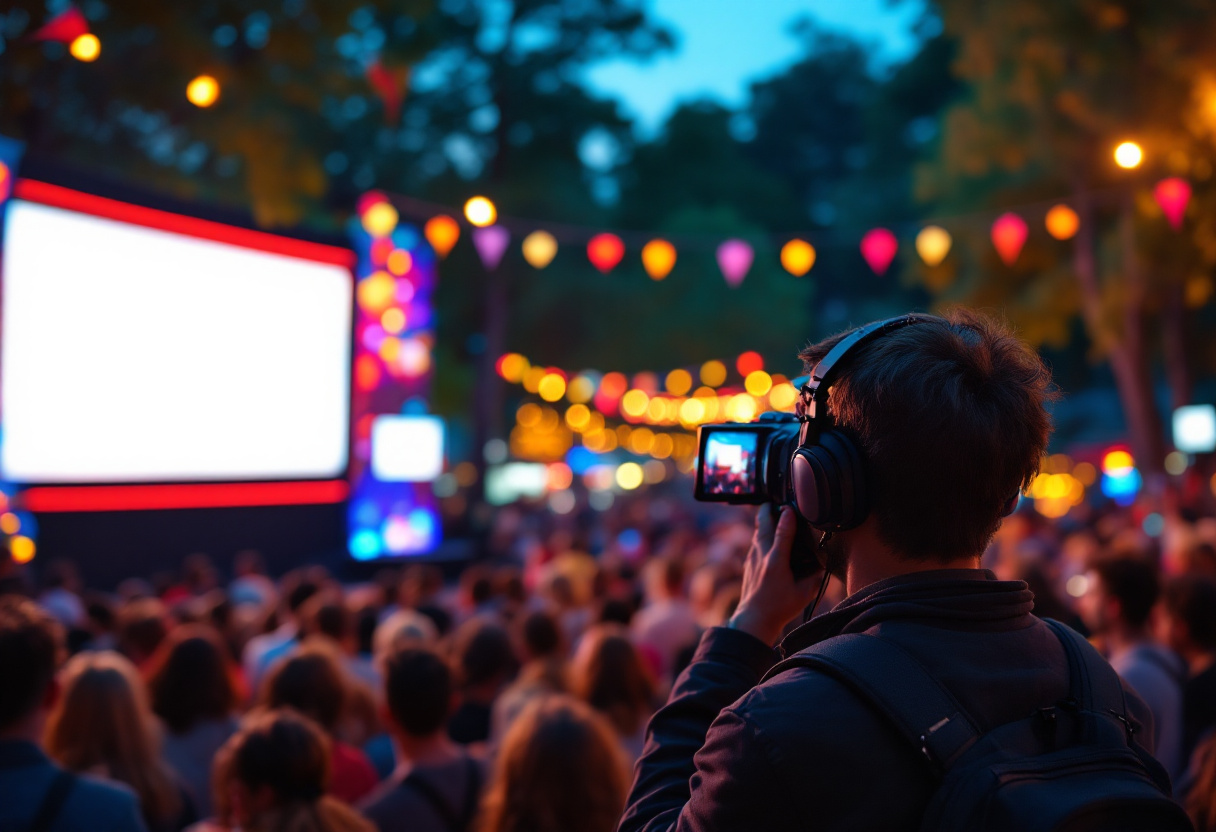 Immagine del festival di cinema indipendente a Roma