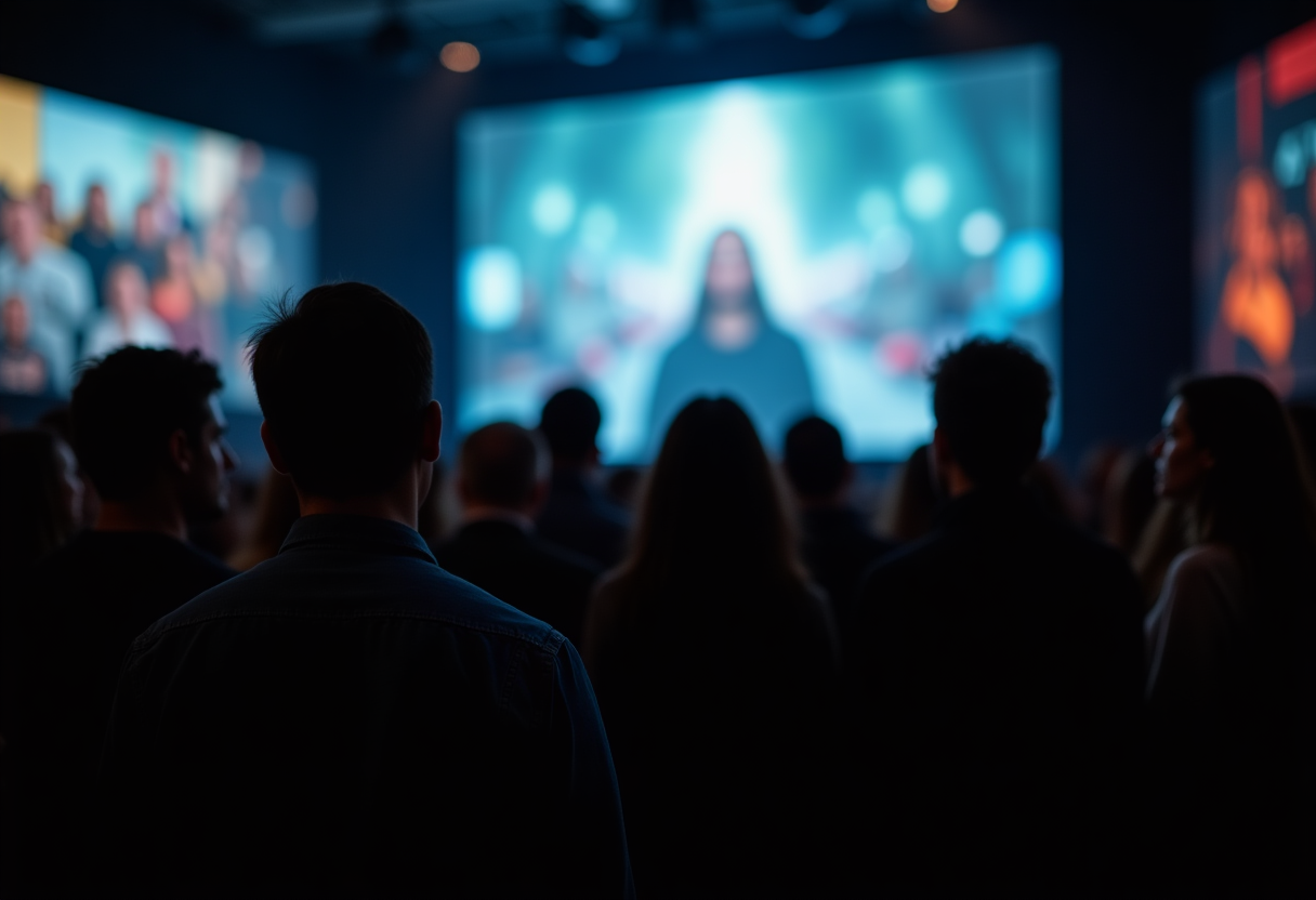 Locandina del Festival del Cinema Underground LBFF a Roma