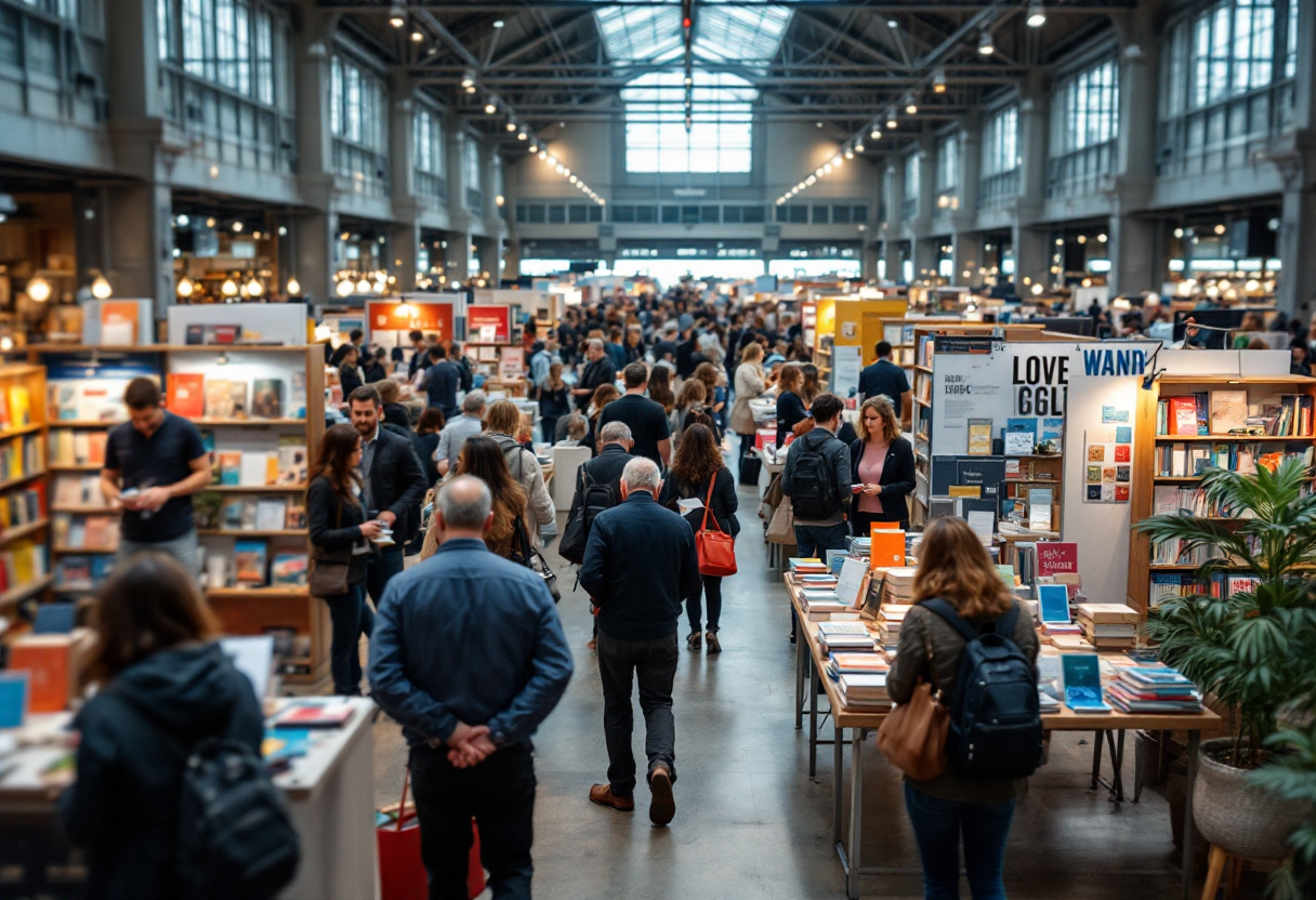 Ospiti abbandonano la fiera Più libri Più liberi