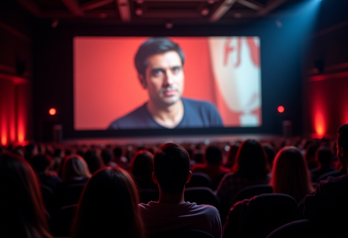 Chiara Rigione al festival del cinema di Pistoia