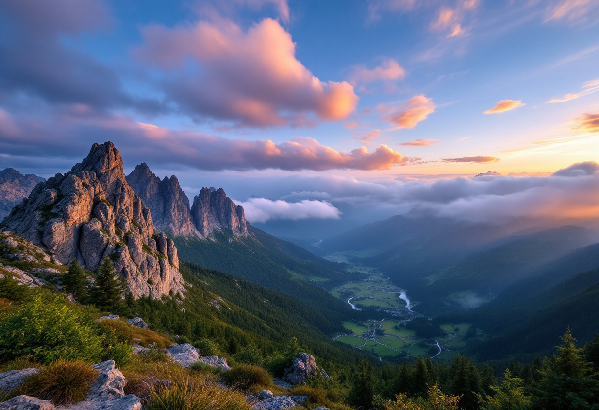 Montagne che simboleggiano la spiritualità nel cinema moderno