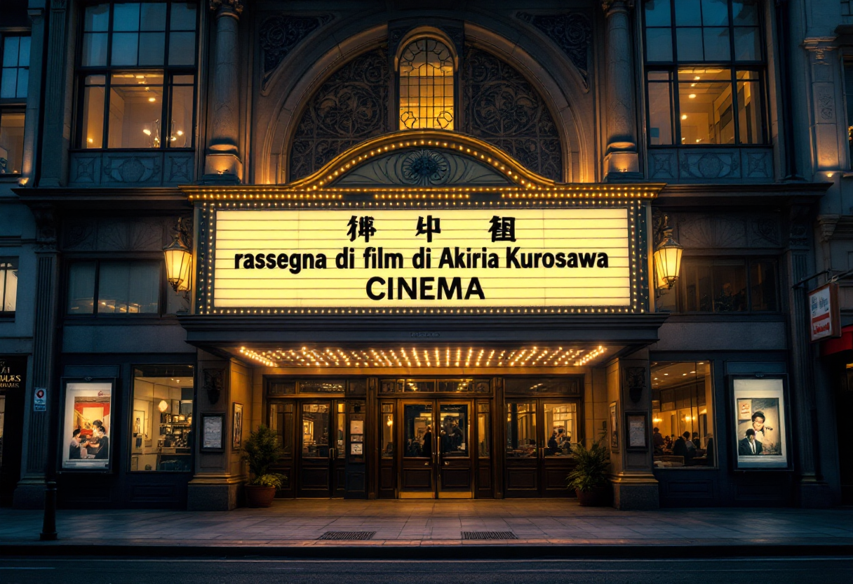 Locandina del Cinema Ritrovato dedicato a Kurosawa