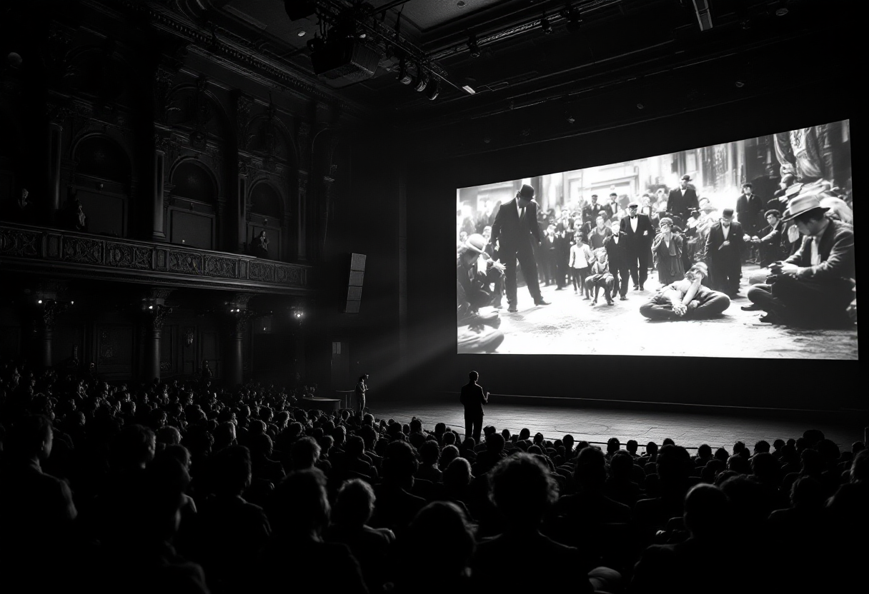 Manifestazione dedicata al cinema muto con proiezioni storiche